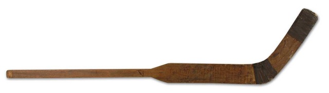 Goalie Stick Used By Hap Holmes in Stanley Cup Championship 1925