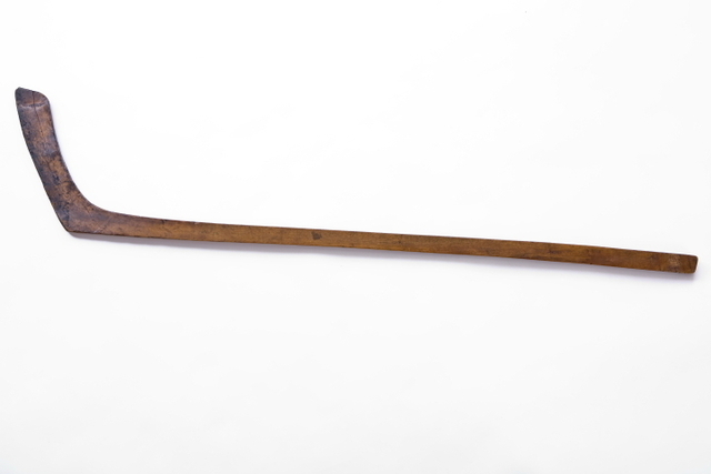 Mi'kmaq Hockey Stick - Oldest Known - 1 Yellow Birch -a