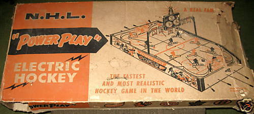 Hockey Table Top Game 1950s Original Box 1