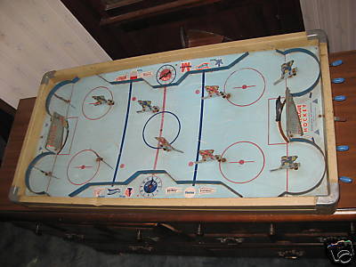 Hockey Table Top Game 1950s 4