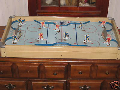 Hockey Table Top Game 1950s 4b