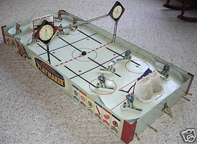 Hockey Table Top Game 1960s 2