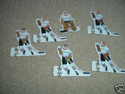 Hockey Table Top Game Players 1960s 3