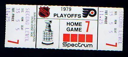 Hockey Ticket 1979 1