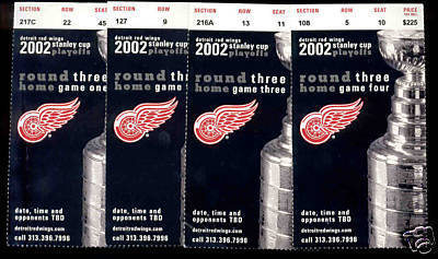 Hockey Tickets 2002