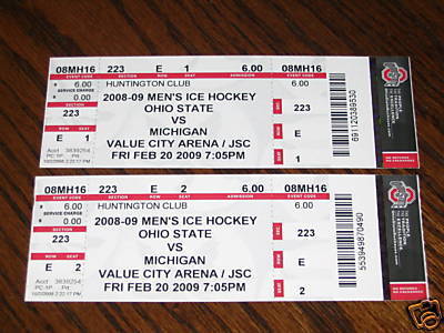 Hockey Tickets 2009 1