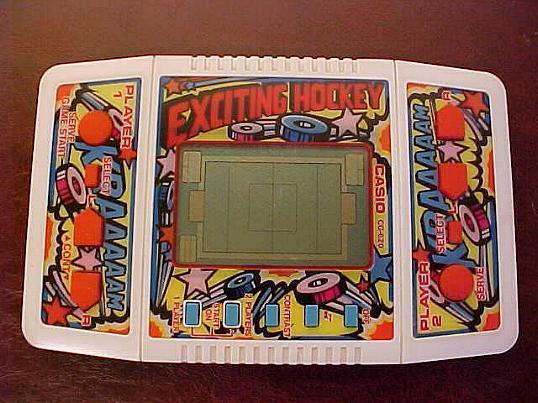 Hockey Video Game 1987