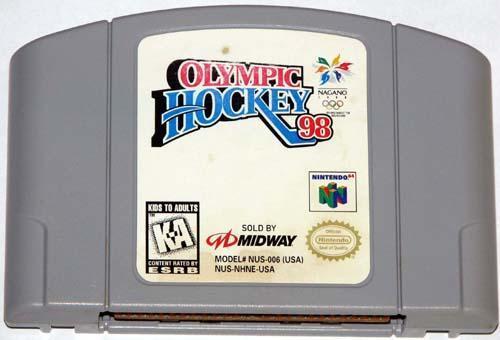 Hockey Video Game 1998