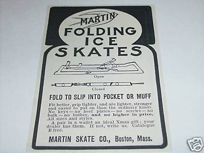 Ice Skate Ad 1906