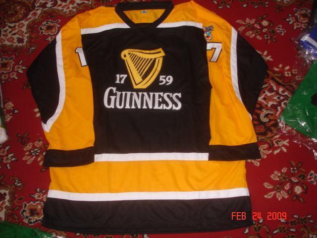 Ice Hockey Beer Jerseys 2c Guinness