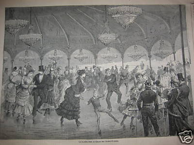 Ice Skating 1875 Paris