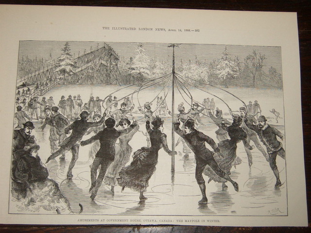 Ottawa Winter Carnival 1888 at Government House
