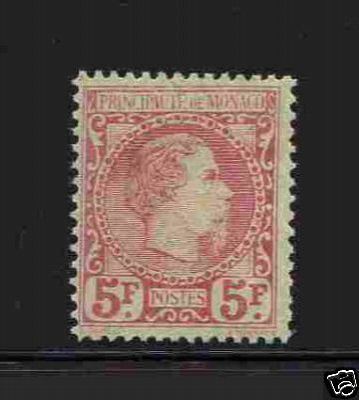 Stamps 1885 12 Monaco