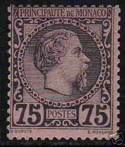 Stamps 1885 13 Monaco