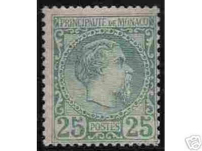 Stamps 1885 14 Monaco