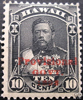 Stamps 1893 4 Hawaii 3