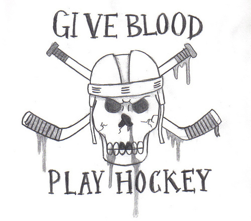 Give Blood Play Hockey