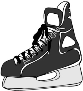 Ice Skate Illustration