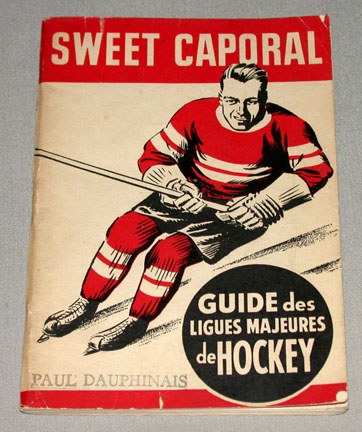 Sweet Caporal French Hockey Program