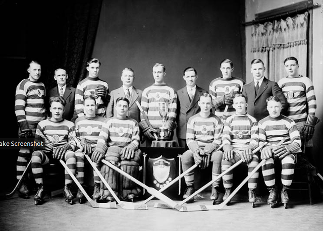 Canadian Pacific Ice Hockey Team 1929  Stratford