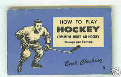 Ice Hockey Book 1958 Wheaties Insert