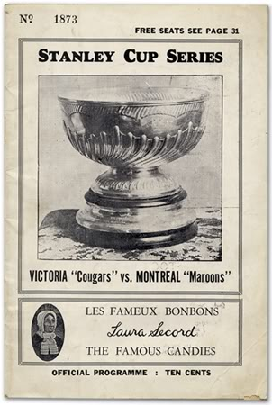 Stanley Cup Program 1926