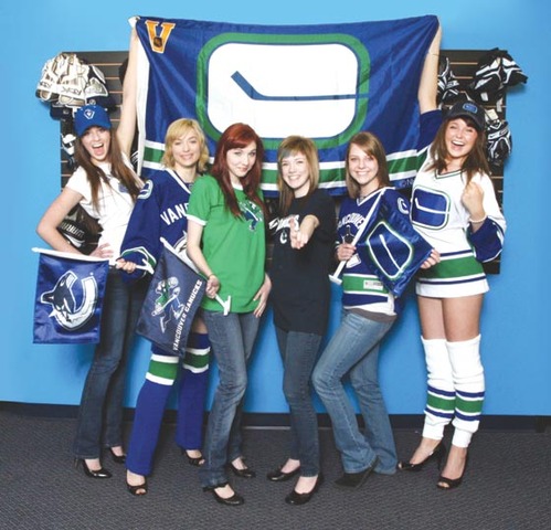 Vancouver Canucks Hockey Goddesses 1
