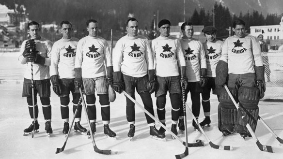 Team Canada - 1924 Winter Olympic Champions  - Toronto Granites