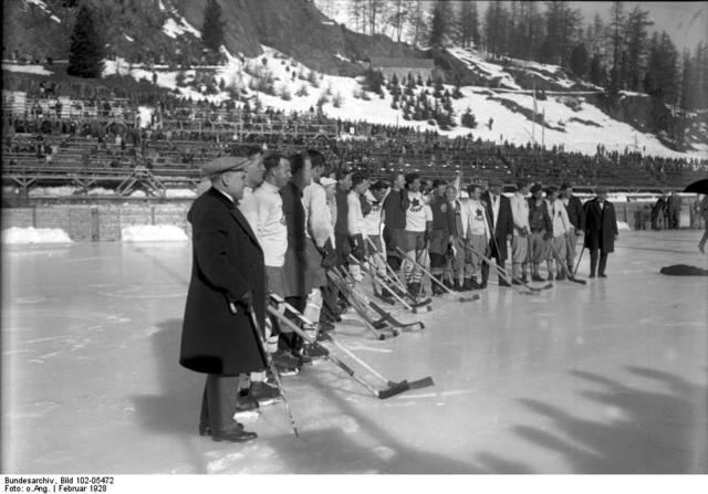 Team Canada, 1928 Winter Olympics, St. Moritz,