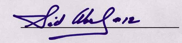 Sid Abel Autograph
