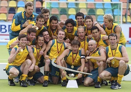 FIH Champions Trophy Winners for 2010 Australia Kookaburras