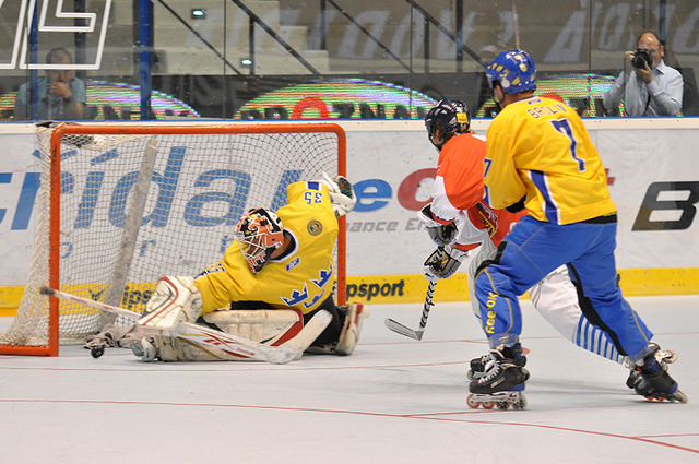 Inline Hockey at World Championships,  Sweden vs Czech Republic