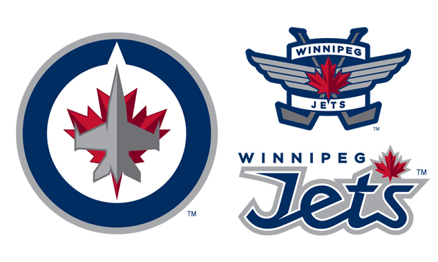 Winnipeg Jets Logo for 2011 - 2012 Season in NHL
