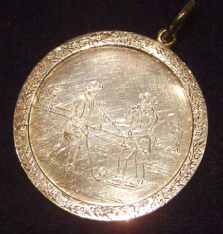 Shinty Medal - Bytown & New Edinburgh Shintie Club - 1852