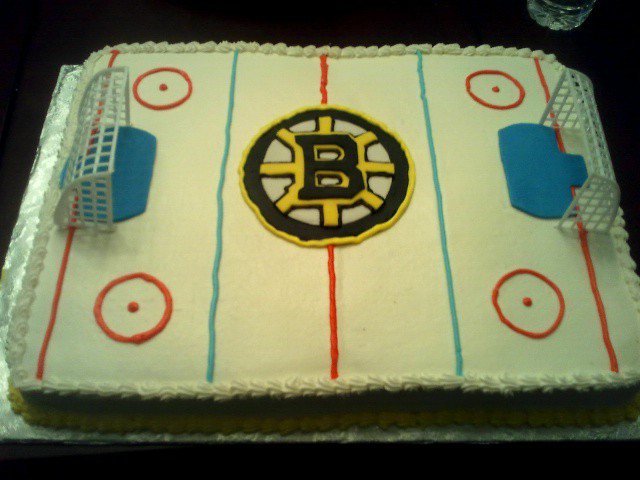 Boston Bruins Cake
