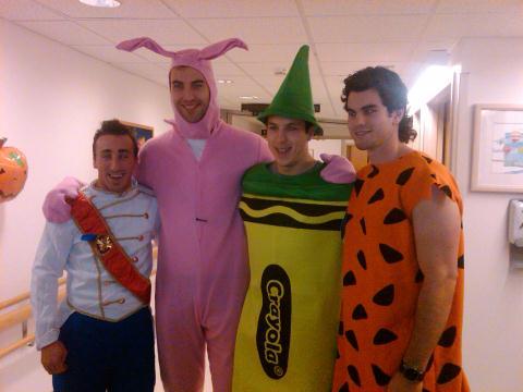 Costumed Bruins