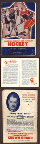 Hockey Booklet in French 1935