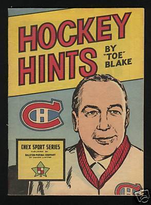 Hockey Booklet 1964 Chex Cereal