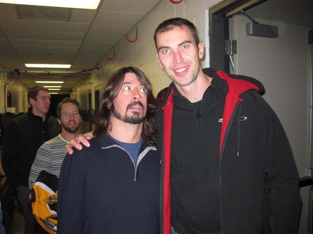 Dave Grohl and Chara