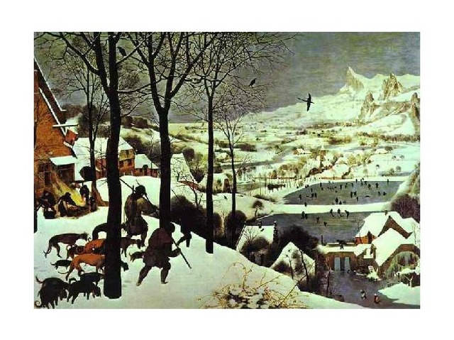 Pieter Bruegel - 1565 - Hunters in the Snow -