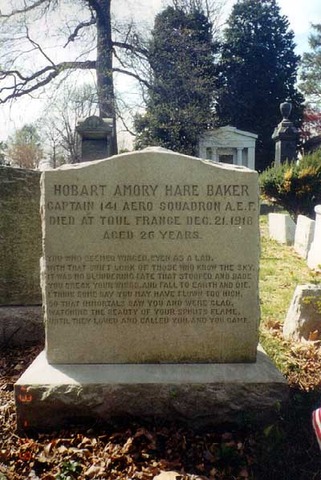 Hobey Baker's Grave - West Laurel Hill Cemetery - Bala Cynwyd