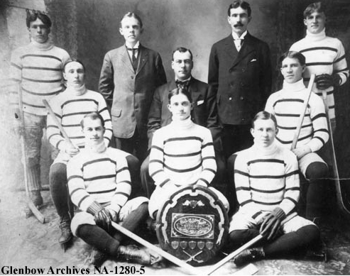 Calgary Ice Hockey Team - Champions - circa 1908