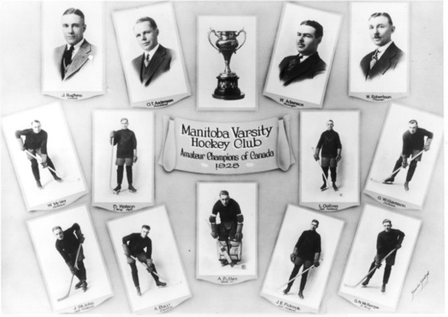 Manitoba Varsity Hockey Club - Allan Cup Champions 1928