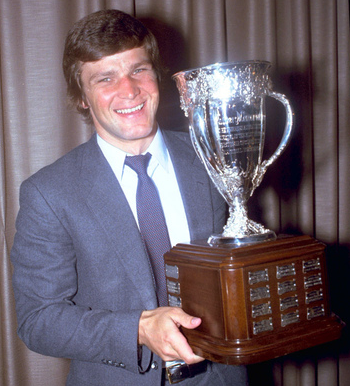 Calder Memorial Trophy Winner Peter Stastny - 1981