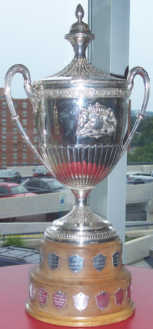 King Clancy Trophy - Close Up View