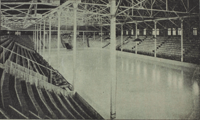 Montreal Arena / Westmount Arena in Montreal - Interior - 1899