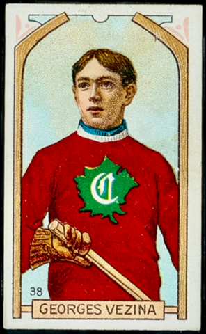Georges Vezina - Hockey Card - 1910 - 11