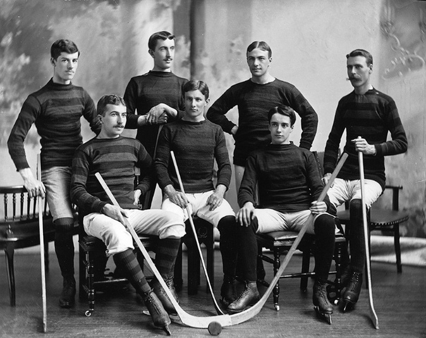 Bank of Montreal Ice Hockey Team - 1895