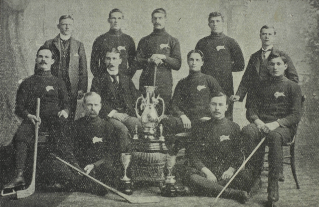 Winnipeg Hockey Club - Winnipeg Victorias - 1899 