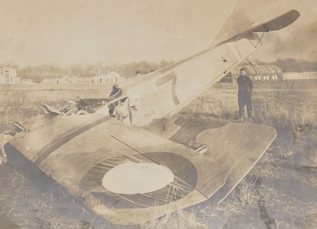 Hobey Baker - The Plane Crash Site on December 21, 1918 - France